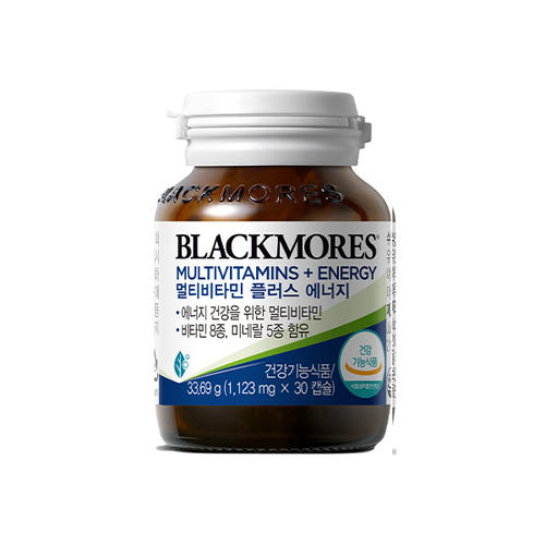 블랙모어스 <b>멀티비타민 플러스 에너지</b> 30캡슐, 1개