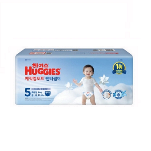 하기스 2025 매직컴포트 팬티썸머 5단계 88매