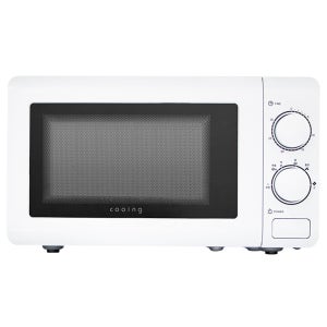 쿠잉전자 소형 전자레인지 20L MC-201MW 다이얼식  700W 6단계 조절 360도 회전 클린코팅 전자렌지 미니 소형가전