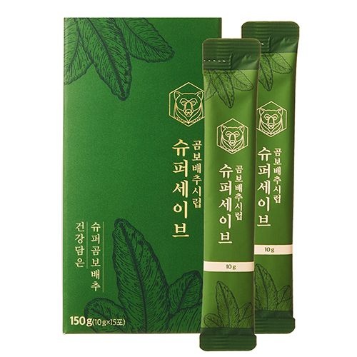 슈퍼세이브 곰보배추차 원액 시럽 야생차 못난이배추 기침 관절 유아 어른 스틱 2박스외