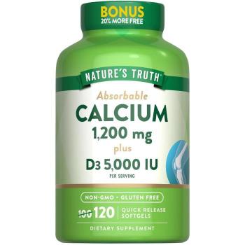<b>네이처스트루</b> 칼슘 1200mg D3 120정 B07WHZPHX5 p15