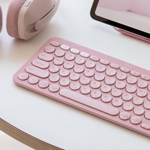 [로지텍] Pebble 2 Keyboard K380s Rose