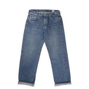[ 오어슬로우 ],Short Length 105 Standard Selvedge Denim 2Year Wash