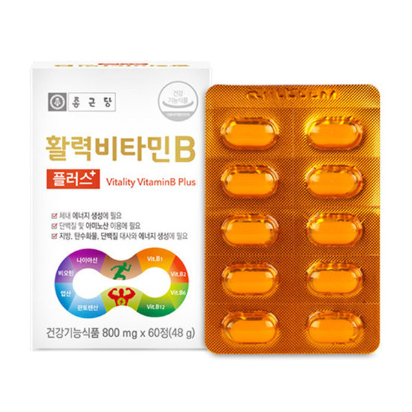 종근당 종근당 활력 비타민B 플러스 /60정/2개월분
