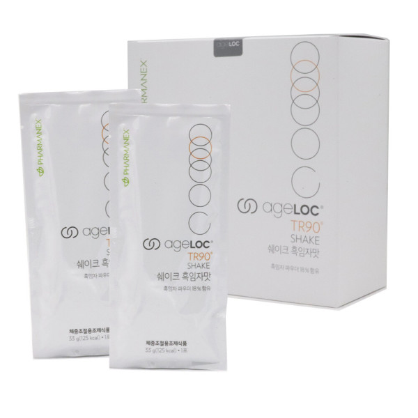 <b>뉴스킨</b> <b>뉴스킨</b> 에이지락 TR90 쉐이크 흑임자맛(15포)/<b>단백질</b>/필수영양소/티알