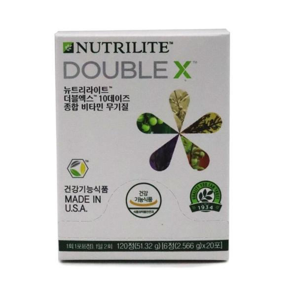 <b>뉴트리라이트</b> 암웨이 <b>뉴트리라이트 더블엑스 10데이즈</b>(120정)/<b>종합비타민</b>/<b>무기질</b>