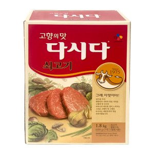 CJ 쇠고기 다시다 (600g 3개입) 1.8kg 1개