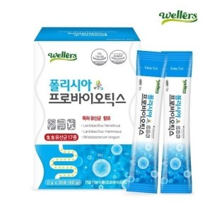 웰러스 폴리시아 <b>프로바이오틱스</b> 30포 x 10개