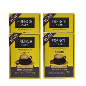 프렌치카페 프렌치카페 오리진카페믹스 100T x 4개 (400T) 탕비실 티타임 믹스커피 대용량