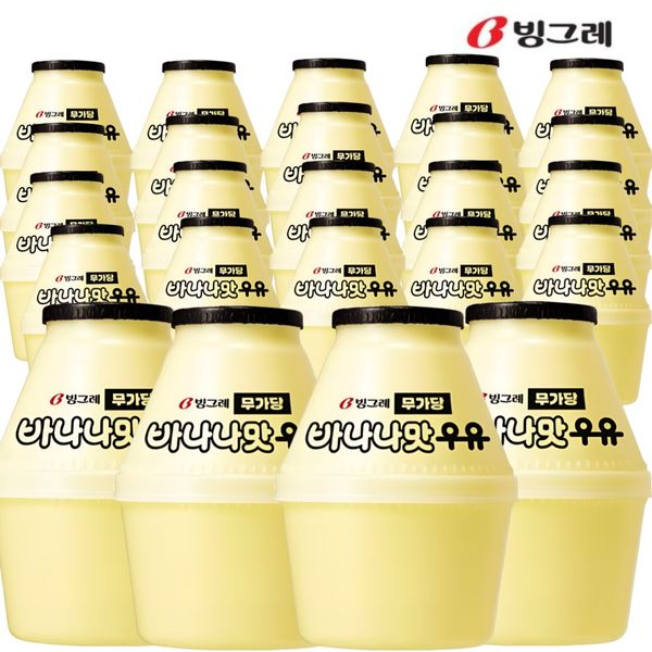 무가당 바나나맛 우유