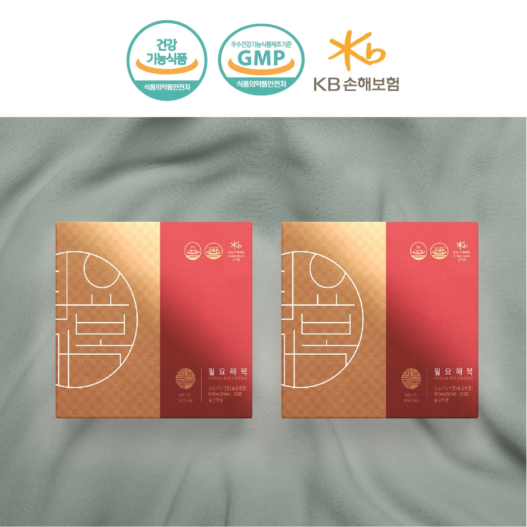 <b>필요해복</b> (2box) 피로개선 면역력 증진에 도움주는 홍삼 농축액  2개