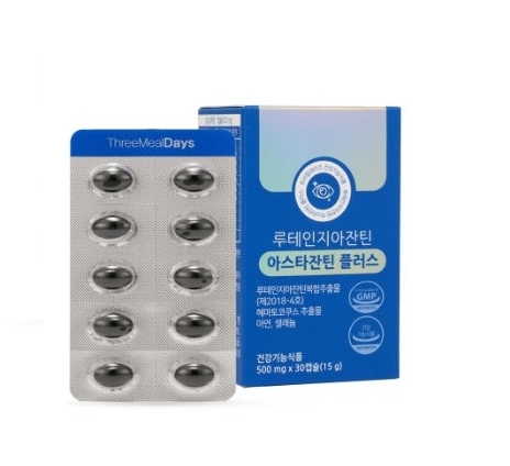 트리밀데이즈 루테인지아잔틴 <b>아스타잔틴</b> 플러스 500mg x 30캡슐, 1개