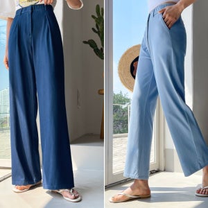 미친스판_히든밴딩 와이드&일자&부츠컷 청랙스 3종 택1