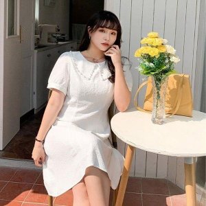 [하프클럽/셀러허브_여성트랜드패션]ONM 셀프웨딩드레스 정장 서린 빅사이즈 IT 진주