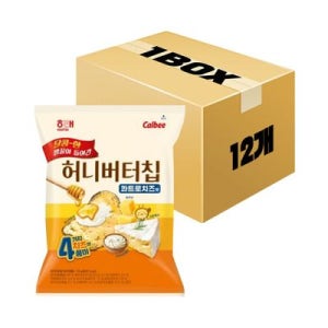 해태제과 허니버터칩 콰트로치즈맛 96g x 12개 x 1박스