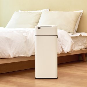 대가족 SET 30L+30L 스마트 자동 센서 쓰레기통 냄새차단 종량제 휴지통 날개형