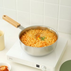 PN풍년 위더스 우드라이트 IH 멀티팟 20cm  라면냄비 편수냄비 냄비 이유식 전골 손잡이 냄비