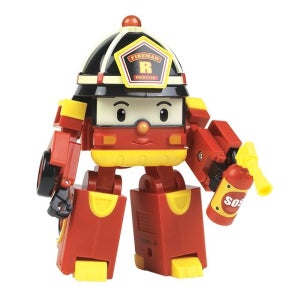 로보카폴리 로이비쥬얼 로보카폴리 변신로봇 디럭스 5인치 로이