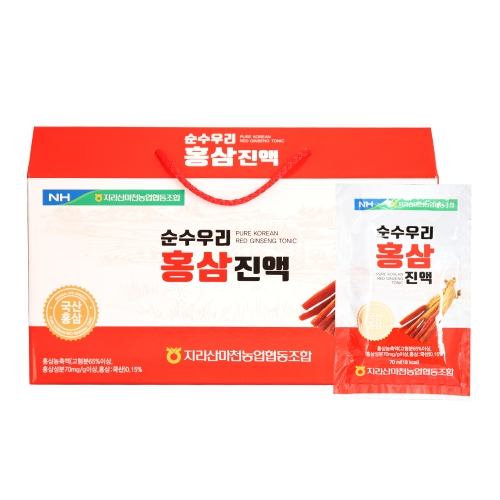 순수우리 <b>홍삼</b><b>진액 70ml</b> x 30포, 1개