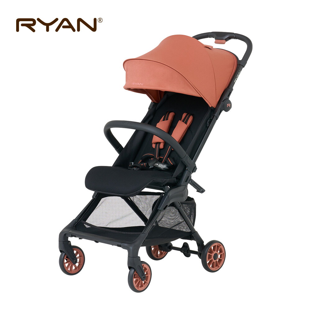 리안 리안 플라이 초경량 기내반입 휴대용 유모차 (더스티핑크)