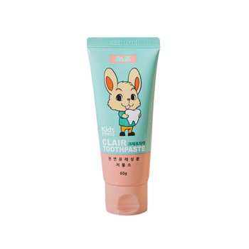 닥터이엘 크레르 유아 어린이치약 60g/3~12세 저불소 천연 베리향