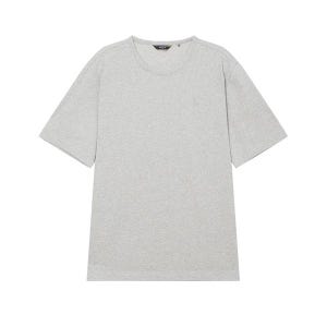 [헤지스]   HAZZYS 남성 그레이 멜란지 면혼방 반팔 티셔츠 HZTS3B892G2