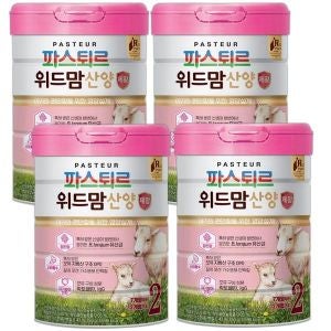 파스퇴르 파스퇴르 위드맘 산양 제왕분유2단계750g(4캔)