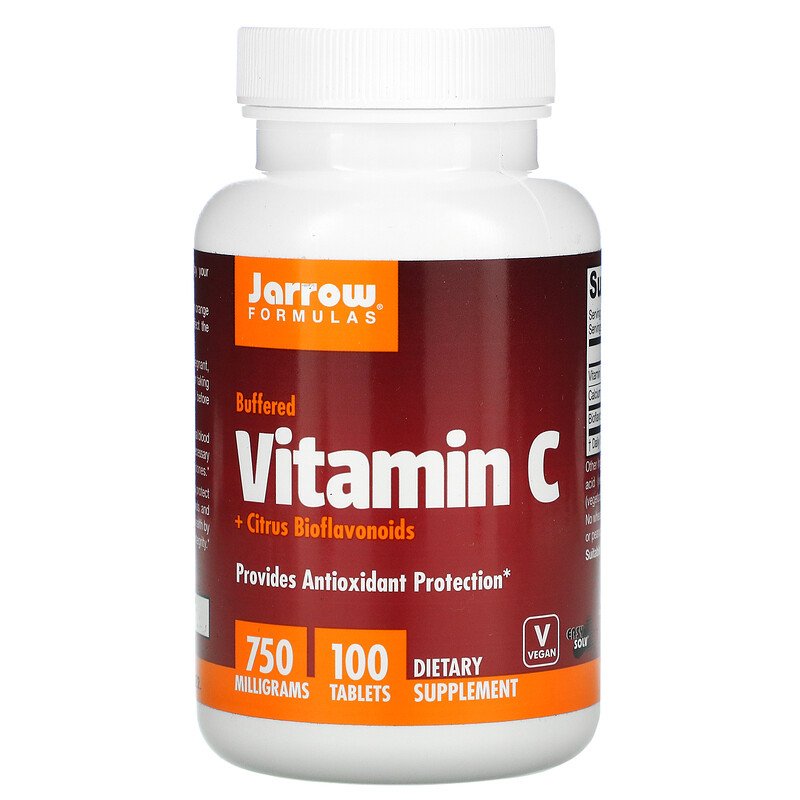 자로우 Jarrow Formulas 포뮬러스 Vitamin C 비타민C 750mg 100정  2개