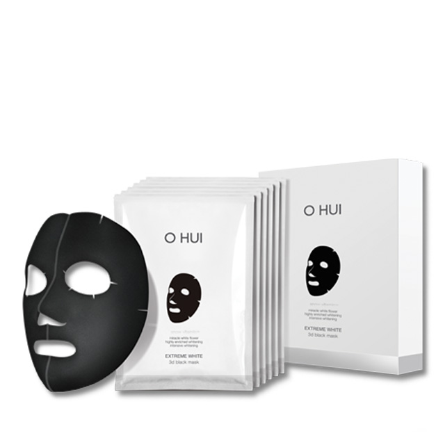 오휘화이트익스트림쓰리디블랙마스크