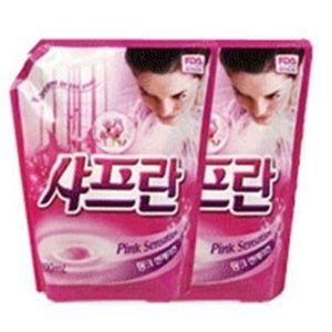 샤프란 릴렉싱아로마 리필1.6L 리필 2개 핑크센세이션