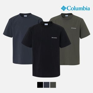 컬럼비아 25SS신상품 유니 심플 우븐 반팔 티셔츠 (C62-YUD603) (N4)