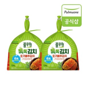 [풀무원] 톡톡 포기김치(1.5kg) x 2개