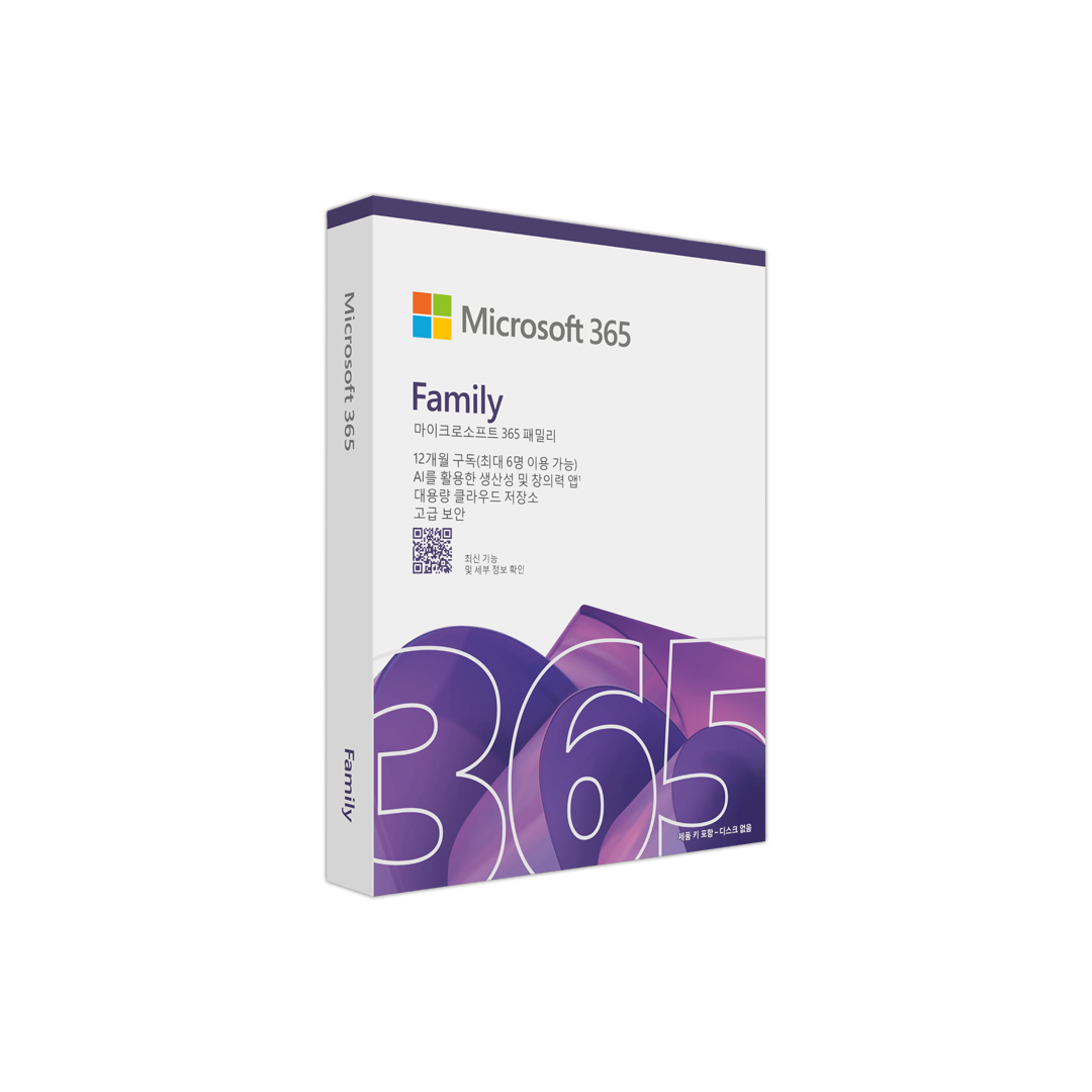마이크로소프트 오피스 Microsoft 365 Family ESD(다운로드) 대표 이미지