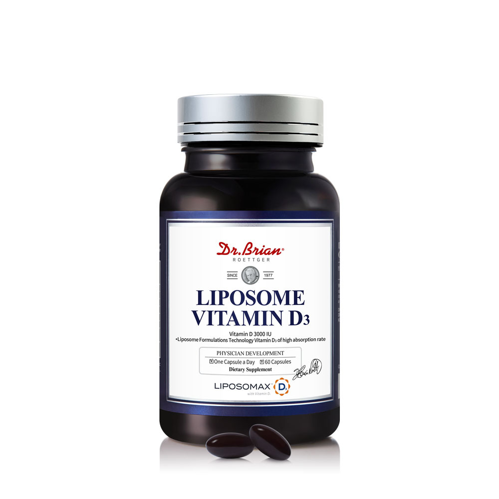 닥터브라이언 리포좀 비타민D3 300mg x 60캡슐, 1개
