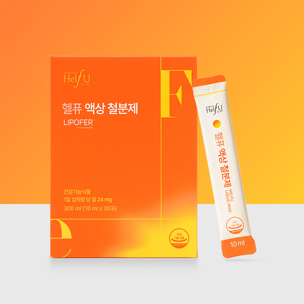 헬퓨 액상 <b>철분</b>제 10g x 30포, 3개