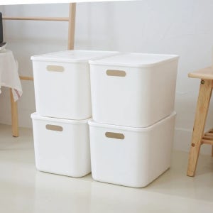 보노홈 리빙박스 팬트리 정리함 L 1개 펜트리 수납