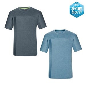 [콜핑] 콜핑 남성 아이스본 메쉬 등산 스포츠 반팔 라운드 티셔츠 KSC494VT8M