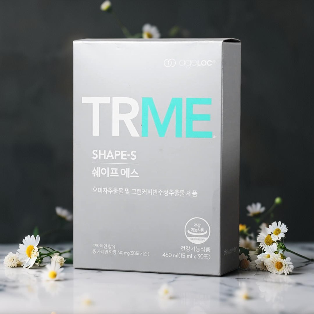 <b>뉴스킨</b> 티알미 쉐이프에스 TRME -근력개선과 체지방 감소에 도움 30포  450ml  1개