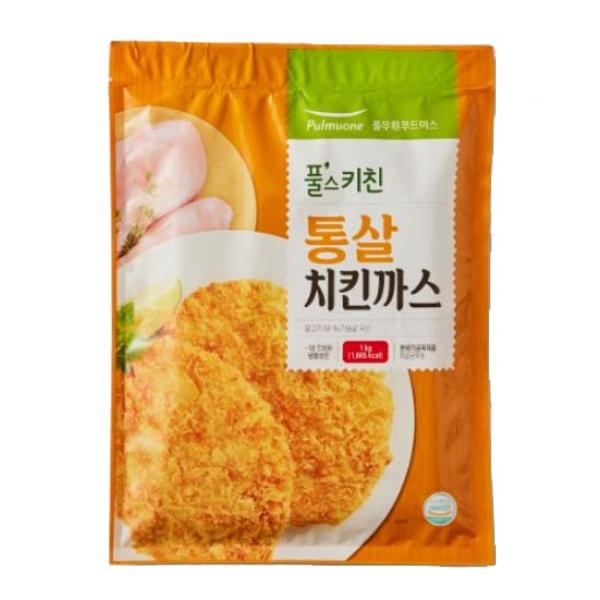 <b>풀무원</b> 통살 치킨<b>까스</b> 10입 어린이반찬 혼밥 자취 간식 1kg