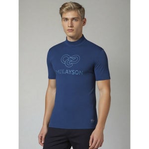 [맥케이슨]  남성 핫 스팟 모크넥 베이스레이어 네이비 MCM2TS012NAV