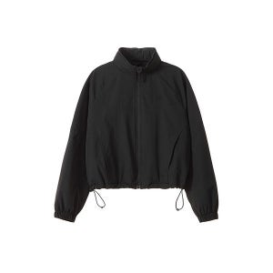 [팬암]  여성 경량 후드 내장 져니 점퍼 블랙 PQACJP35630BK
