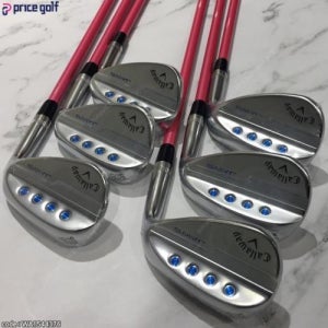 (한국캘러웨이정품)캘러웨이 죠스 MD5 맥대디5 크롬 여성용 웨지(투어에이디 핑크 샤프트)