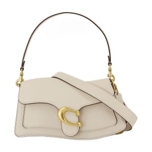 코치 숄더 가방 가죽 화이트 Tabby Shoulder Bag Leather White CAN26 B4HA