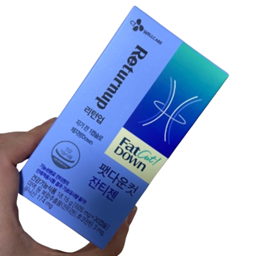 <b>CJ제일제당</b> 팻다운컷 잔티젠 605mg  30정  3개
