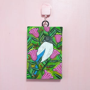 물까치 벽인테리어 그림 미니 액자, 김하다