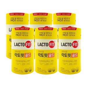 락토핏 종근당건강 락토핏 골드 2g x 50포 x 6통 /SO