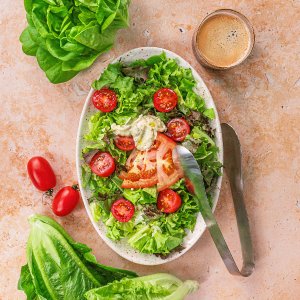 [한정특가] 유럽 샐러드 채소 1kg 4종내외 스마트팜 재배