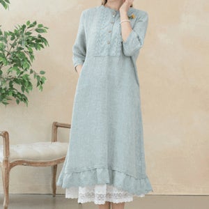 모나레이스린넨원피스 [ DS4915 ]