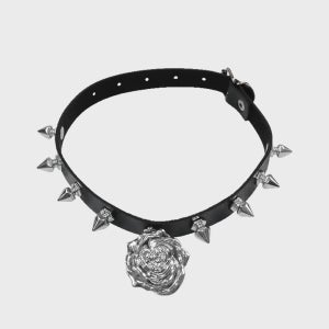 [허자보이에이씨씨] Rose punk choker