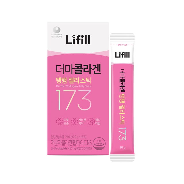 라이필 더마콜라겐 탱탱 젤리 스틱 20g x 12포, 5개